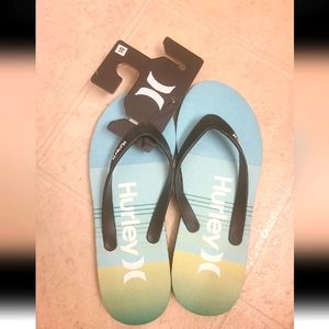 Men's  Size 10 Hurley Flip Flops